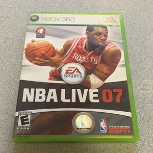 NBA Live 07 Xbox 360 - CIB complete
